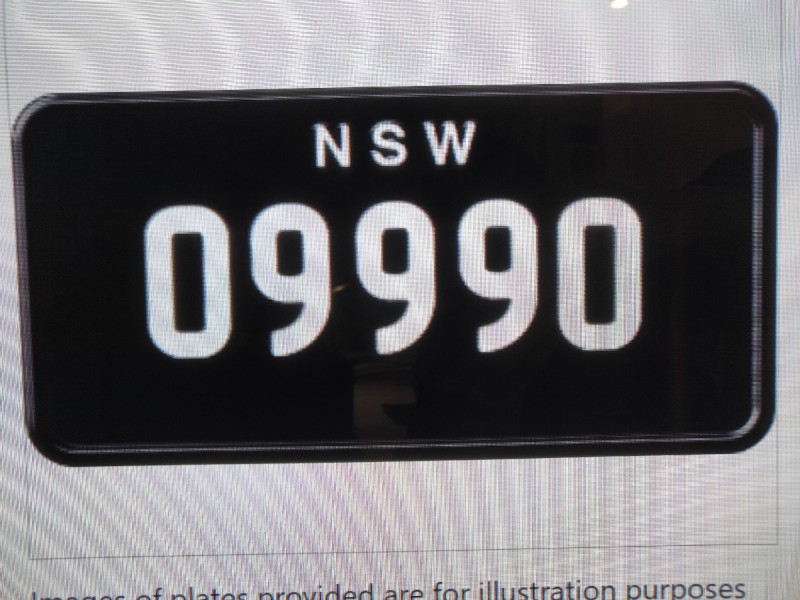 O999O (SOLD) Number Plates For Sale, NSW MrPlates