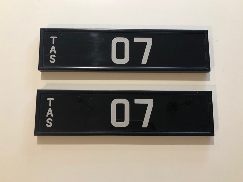 07 (07 (ZERO SEVEN)) Number Plates For Sale, TAS MrPlates
