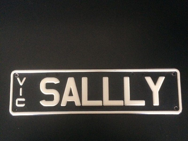 SALLLY (SALLY) Number Plates For Sale, VIC - MrPlates