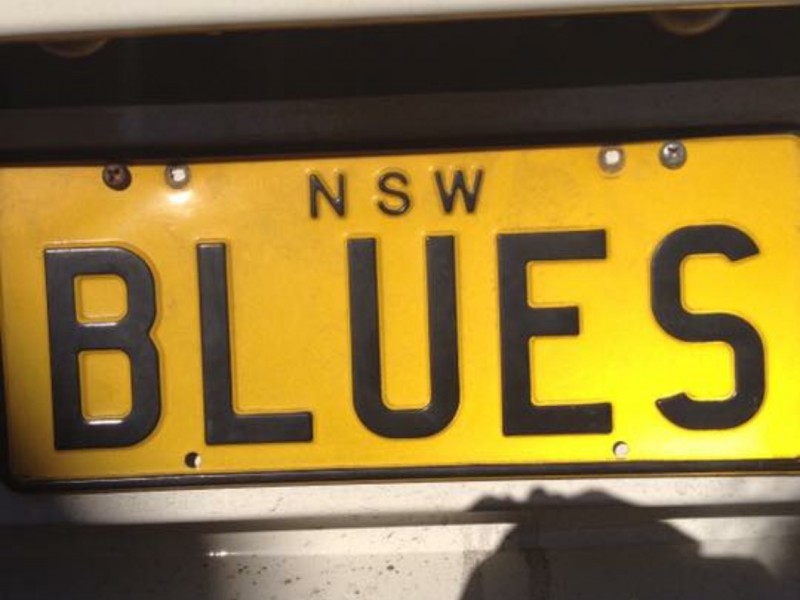 BLUES (Registered) Number Plates For Sale, NSW MrPlates