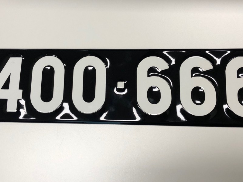 400666 (400.666) Number Plates For Sale, VIC - MrPlates