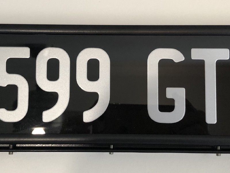 599 GTO Number Plates For Sale, QLD MrPlates