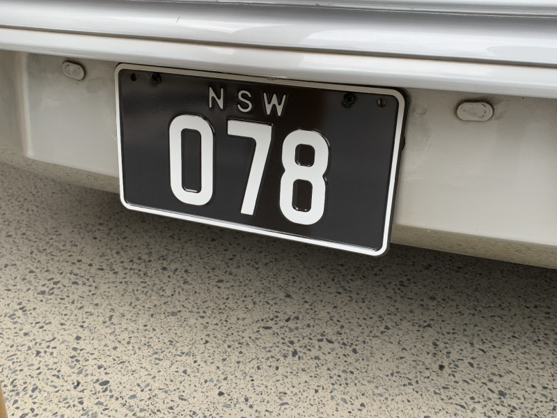 O78 (078) Number Plates For Sale, NSW MrPlates