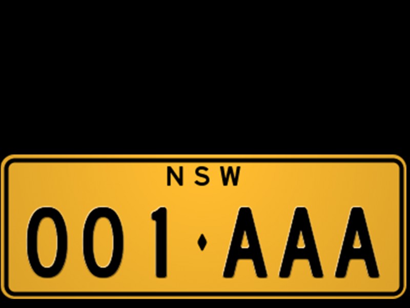 001AAA Number Plates For Sale, NSW MrPlates