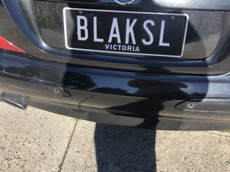 BLAKSL (Black SL) Number Plates For Sale, VIC MrPlates