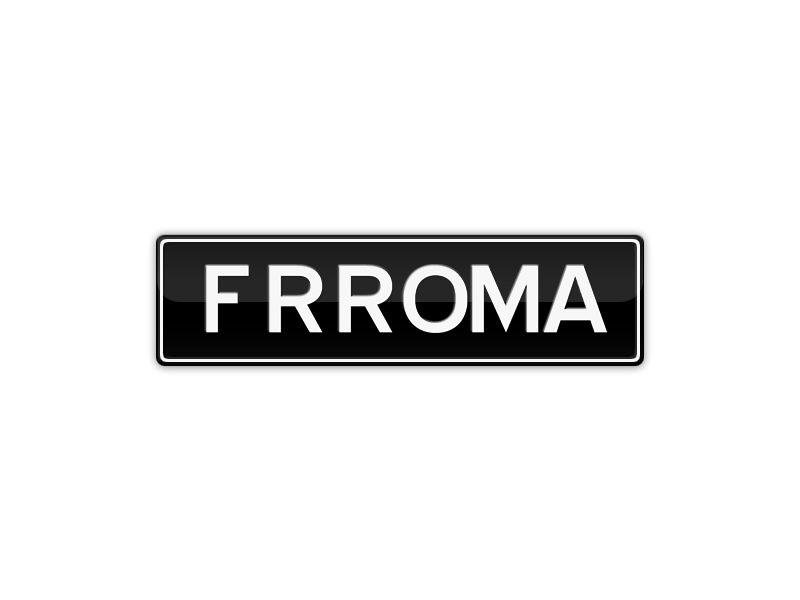 FRROMA (Ferrari (FR) Roma) Number Plates For Sale, VIC - MrPlates