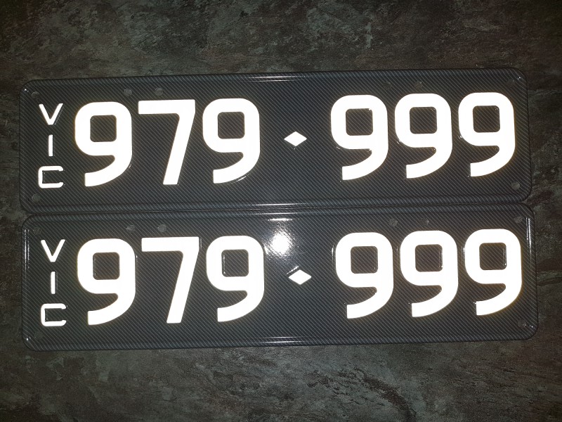 979999 (Rare Gold Number) Number Plates For Sale, VIC MrPlates