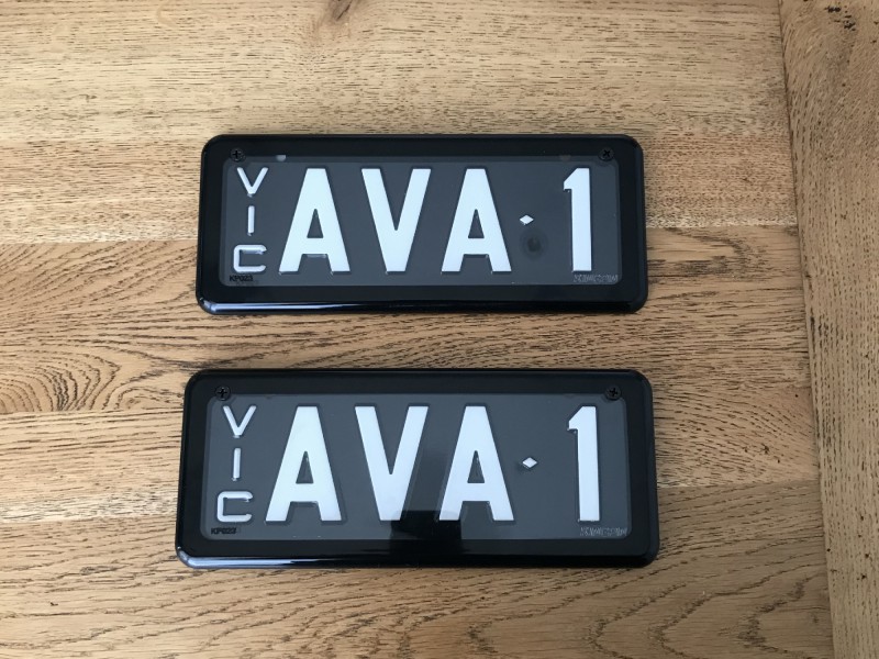 AVA 1 Number Plates For Sale, VIC MrPlates