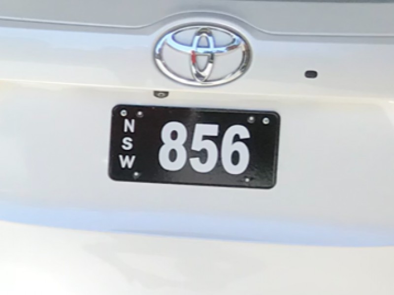 856 (HERITAGE PLATE 856) Number Plates For Sale, NSW MrPlates