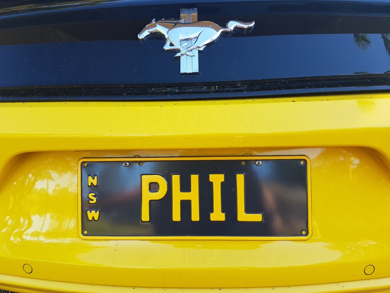PHIL Number Plates For Sale, NSW MrPlates