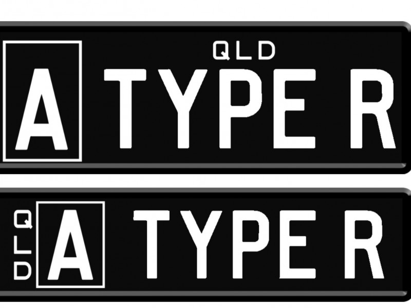 A TYPE R Number Plates For Sale, QLD MrPlates