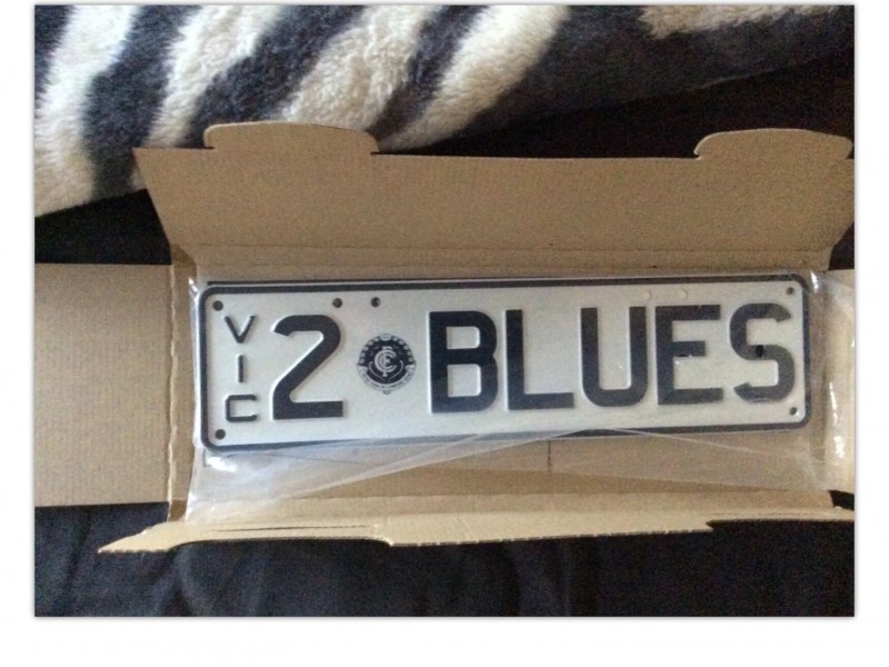 2BLUES (Carlton) Number Plates For Sale, VIC MrPlates