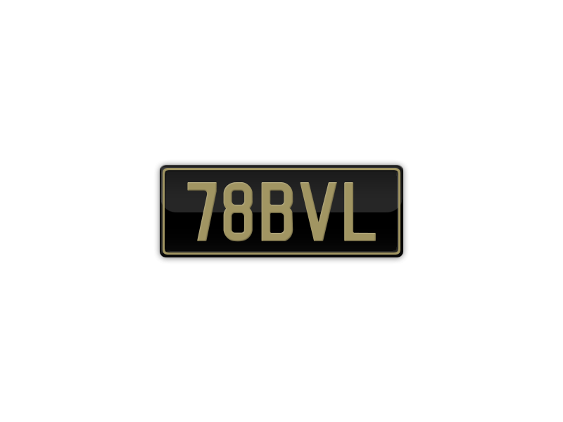 78BVL Number Plates For Sale, QLD MrPlates