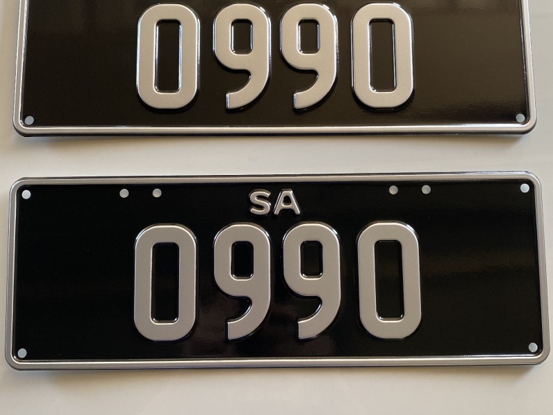 O99O (A Great Palindrome 4 Digit) Number Plates For Sale, SA MrPlates