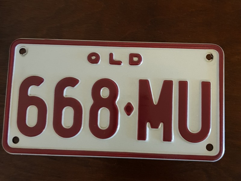 668MU (668 Is Lucky Number) Number Plates For Sale, QLD MrPlates