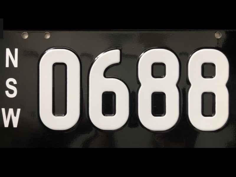 00692 (5digit Heritage Look) Number Plates For Sale, NSW MrPlates