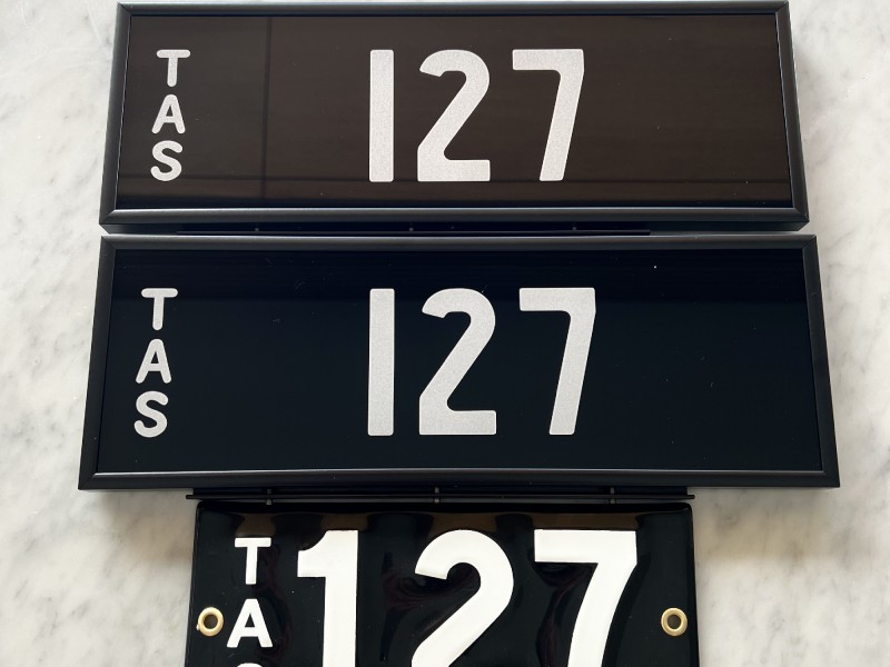 127 Tas 127 Heritage Number Plates For Sale Tas Mrplates