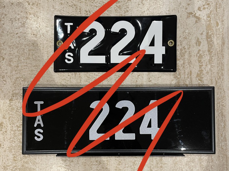 224 Tas 224 Number Plates For Sale Tas Mrplates