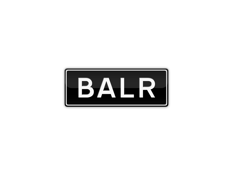 BALR High Roller Number Plates For Sale NSW MrPlates