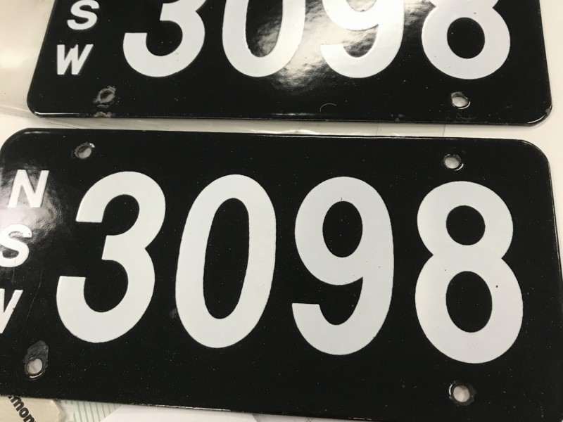 3098 (Great Heritage Plate) Number Plates For Sale, NSW MrPlates