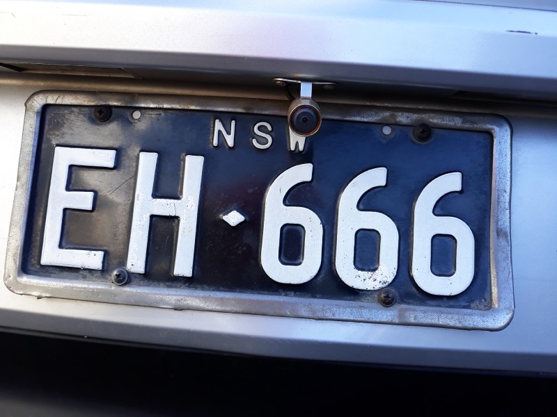 EH 666 (Personal Plates) Number Plates For Sale, NSW MrPlates
