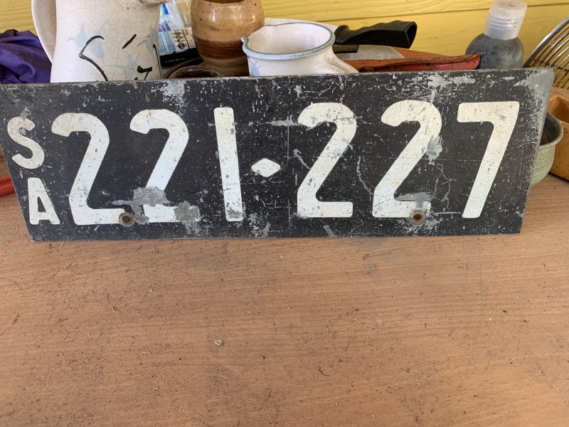 221·227 (221227) Number Plates For Sale, SA MrPlates