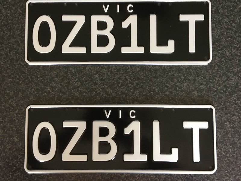 number plates for sale melbourne