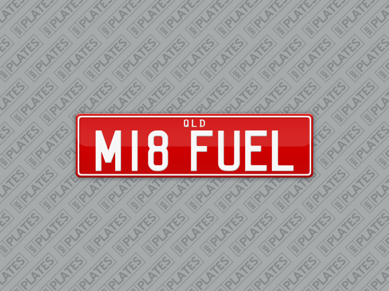 M18 FUEL (Milwaukee Tools Logo) Number Plates For Sale, QLD - MrPlates