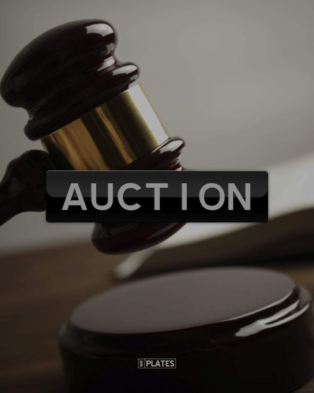 AUCTION Number Plates For Sale, SA MrPlates