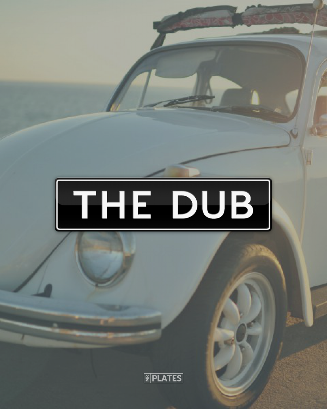 THE DUB (Slang Term Volkswago) Number Plates For Sale, QLD MrPlates