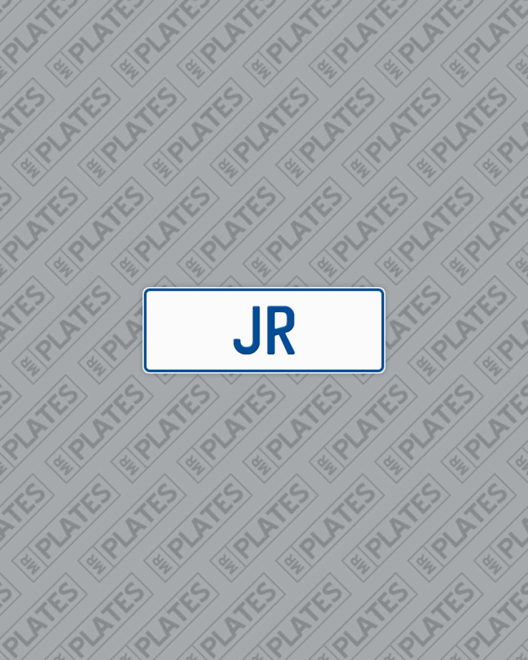 Jr. Senior Number Sign JR Number Plates For Sale - MrPlates