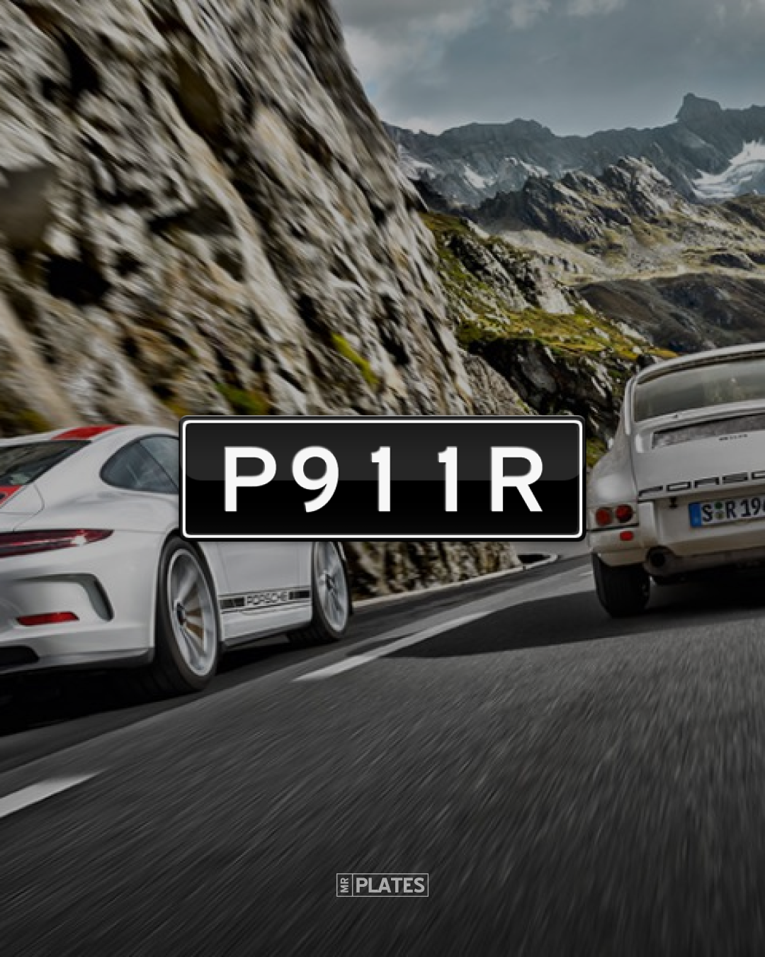 P911R (Porsche 911 R) Number Plates For Sale, VIC - MrPlates