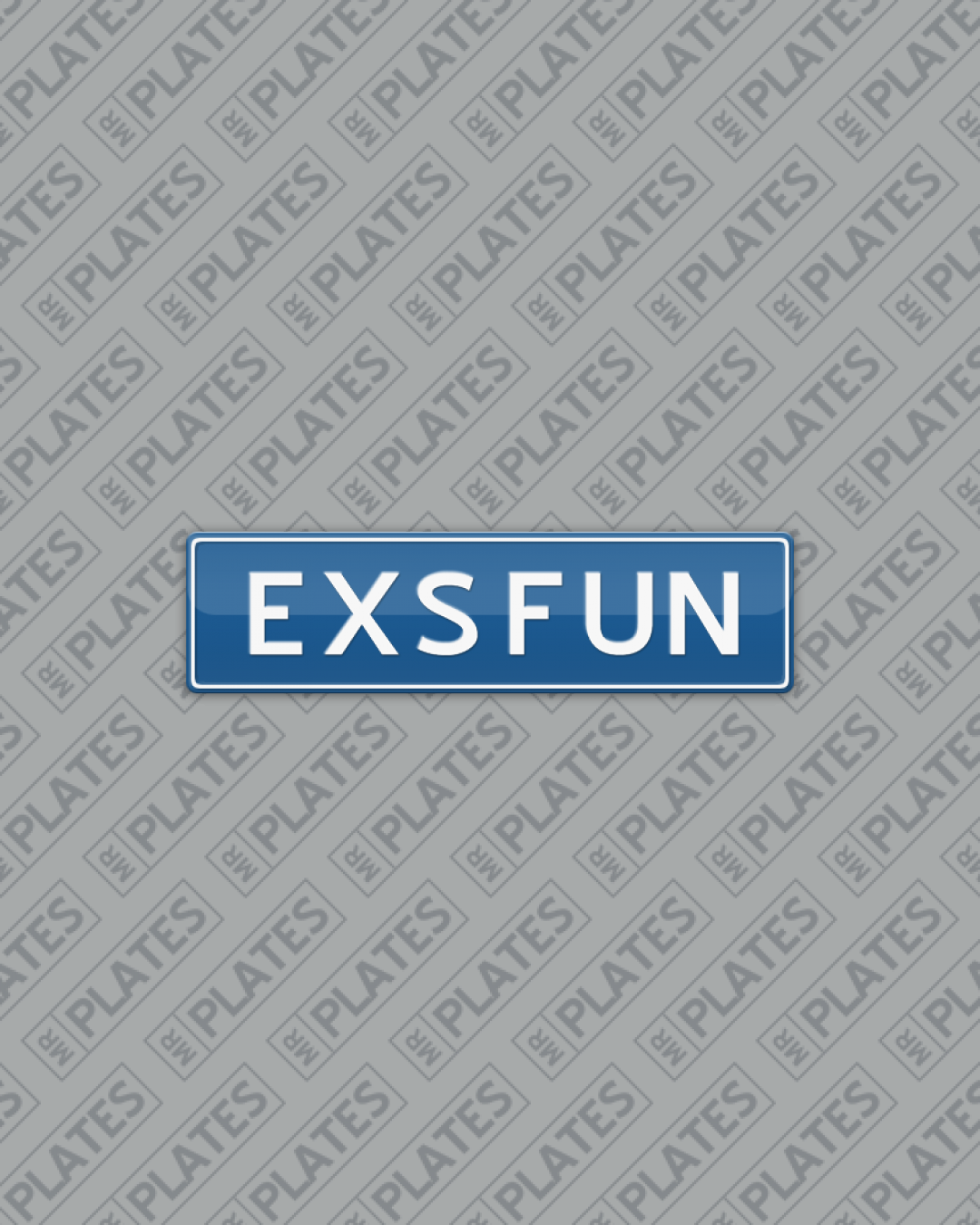 EXSFUN (EXCESS FUN) Number Plates For Sale, QLD - MrPlates
