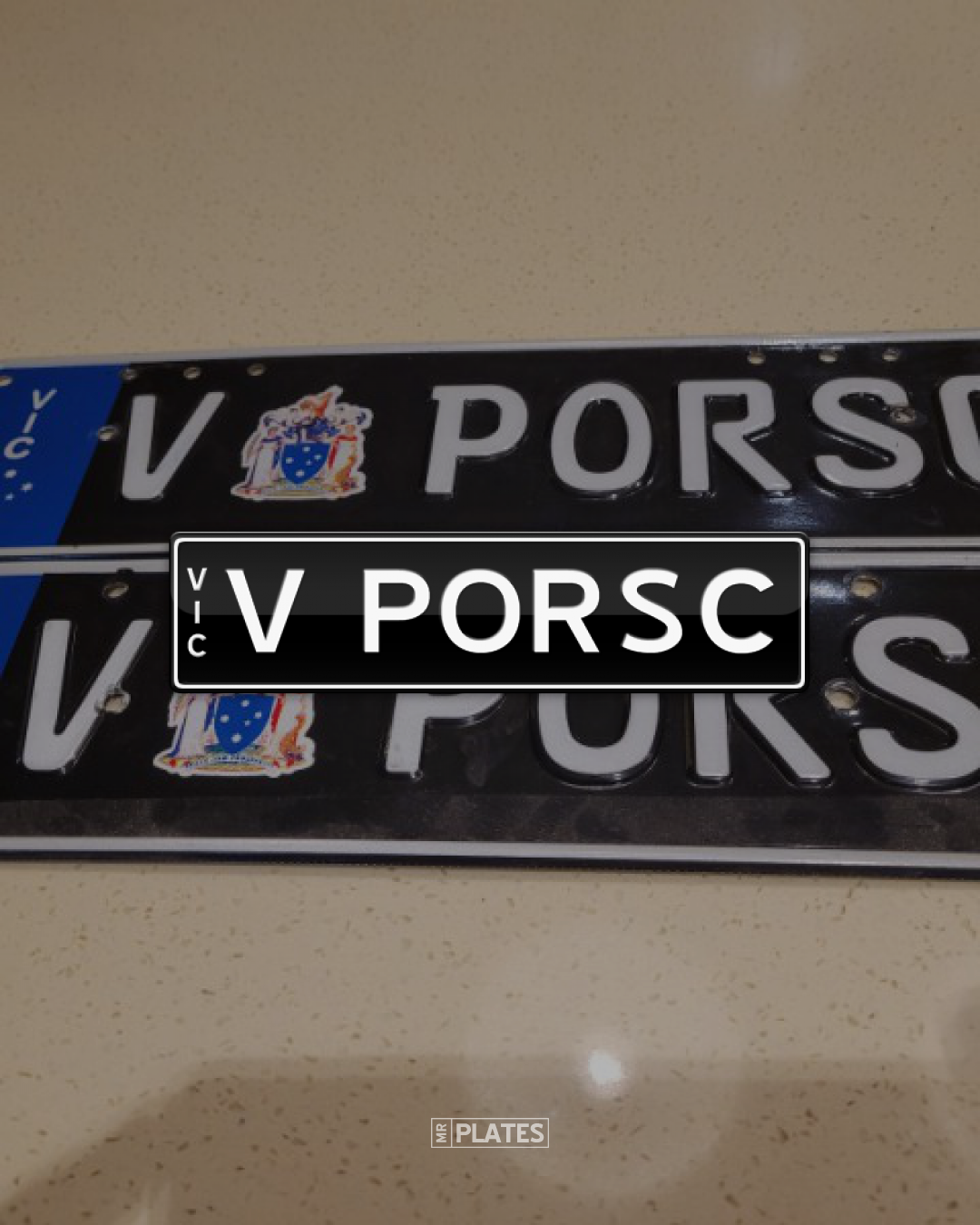 V PORSC Number Plates For Sale, VIC MrPlates