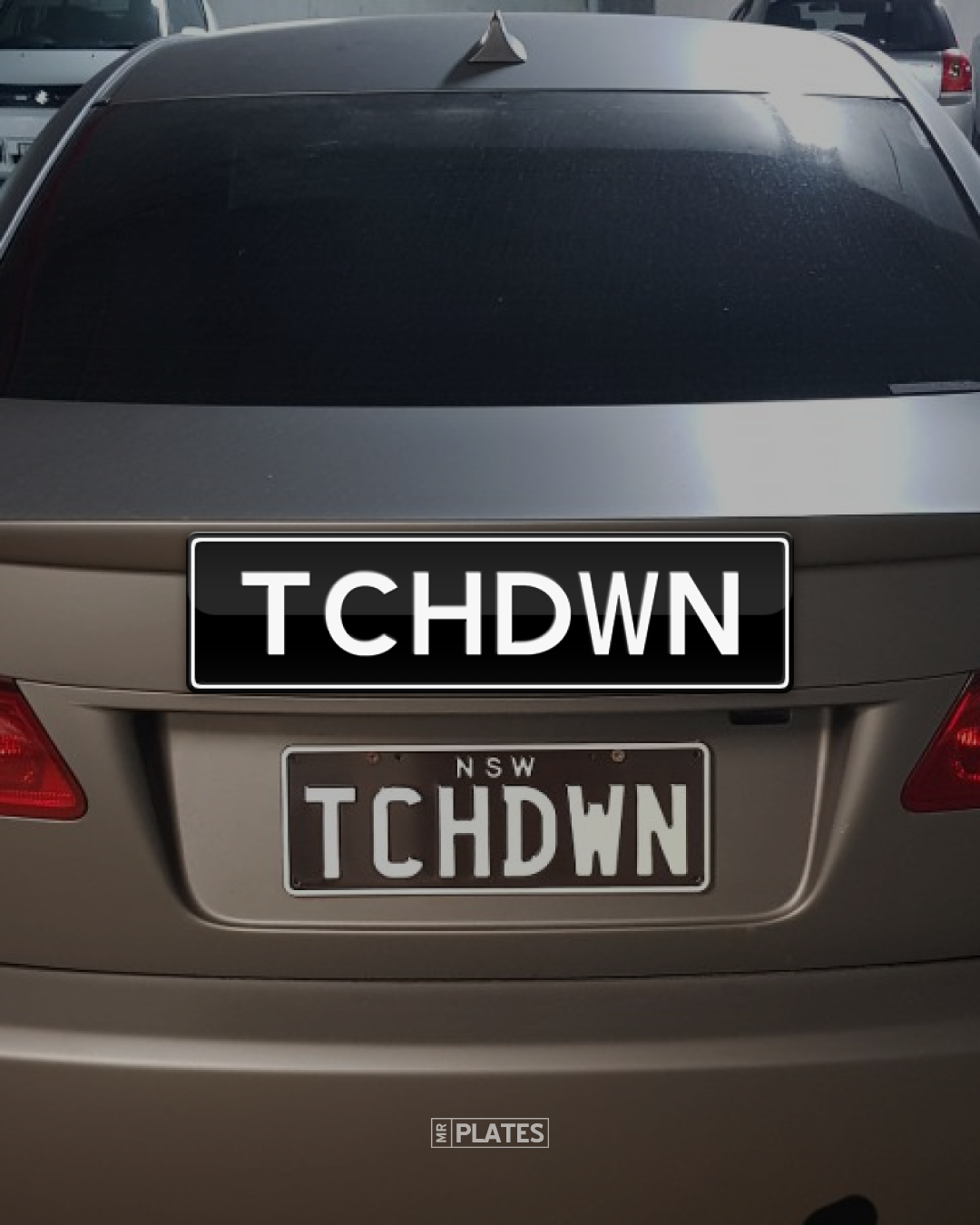 TCHDWN (Touchdown) Number Plates For Sale, NSW - MrPlates