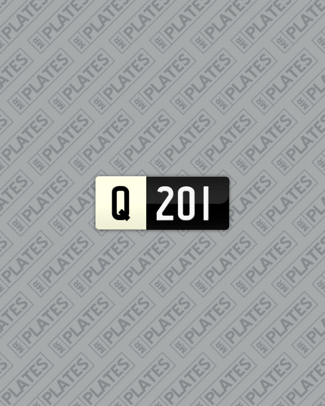 Q201 Number Plates For Sale, QLD MrPlates