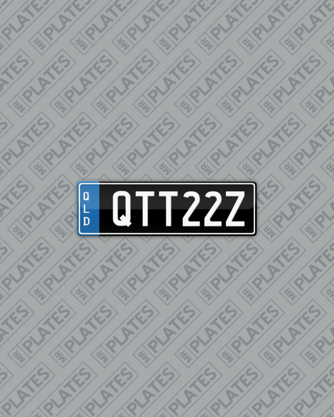 QTT22Z Number Plates For Sale, QLD MrPlates