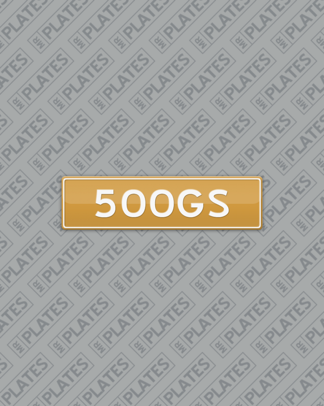500GS (500 Grand Sports) Number Plates For Sale, QLD MrPlates