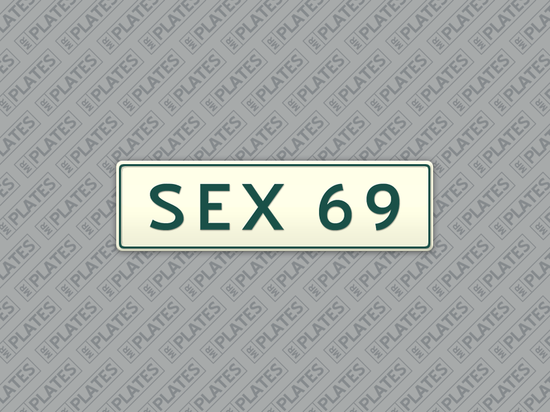 Sex 69 Number Plates For Sale Qld Mrplates