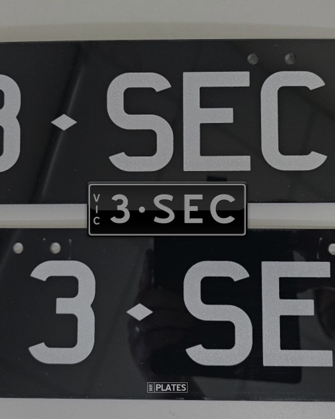 3·SEC (0-100 In 3 Seconds Or Less.) Number Plates For Sale, VIC - MrPlates