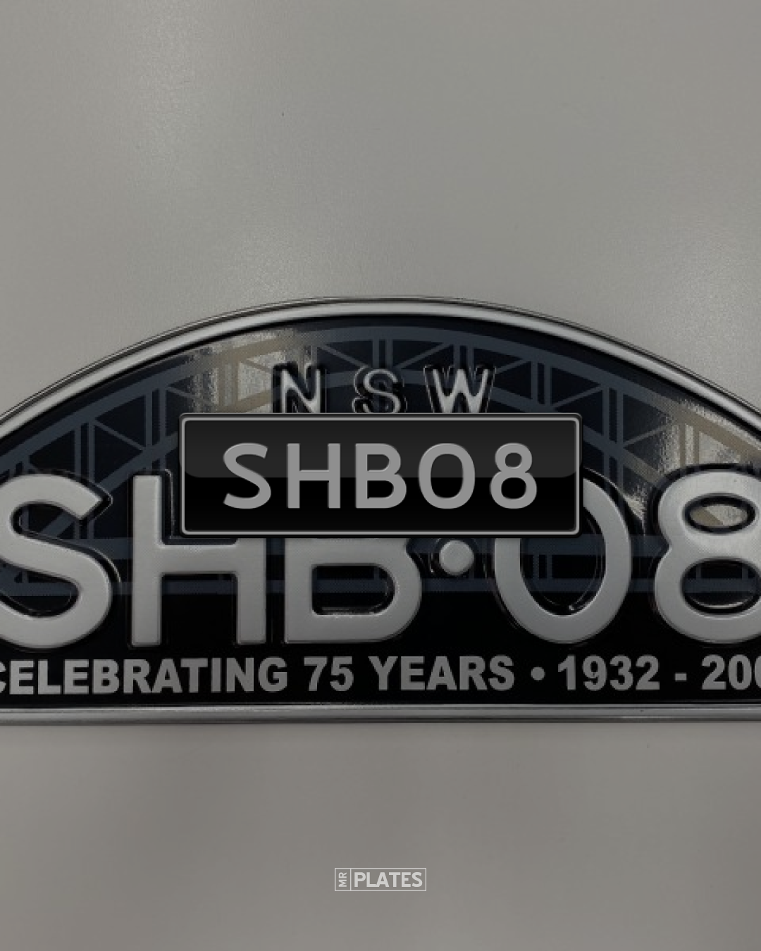 SHB08 Number Plates For Sale, NSW MrPlates