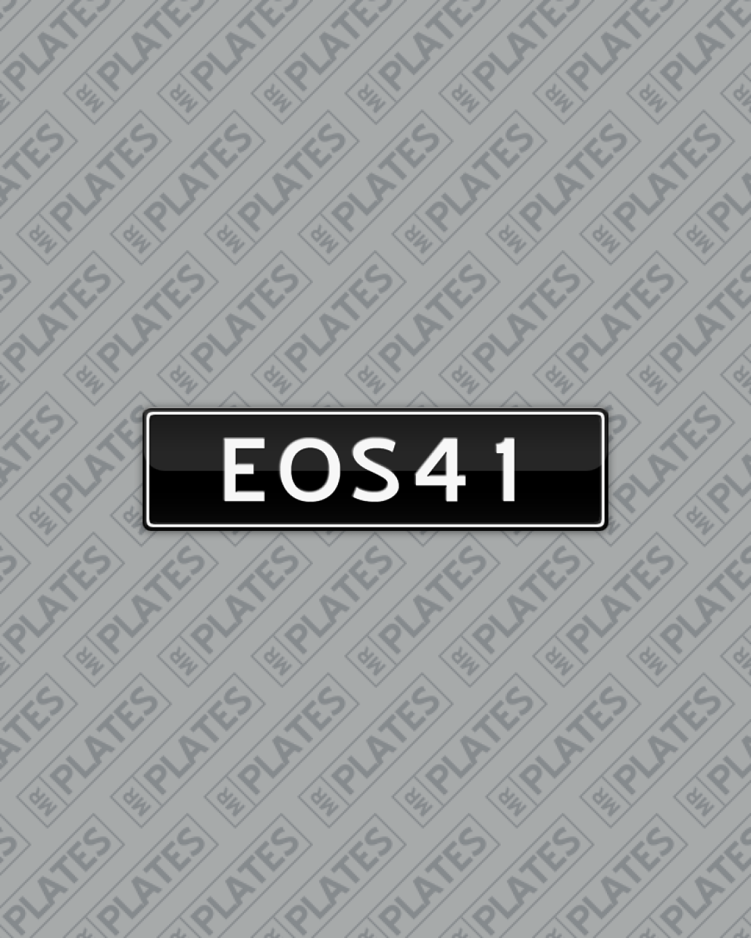 EOS41 (Volkswagen EOS) Number Plates For Sale, QLD - MrPlates
