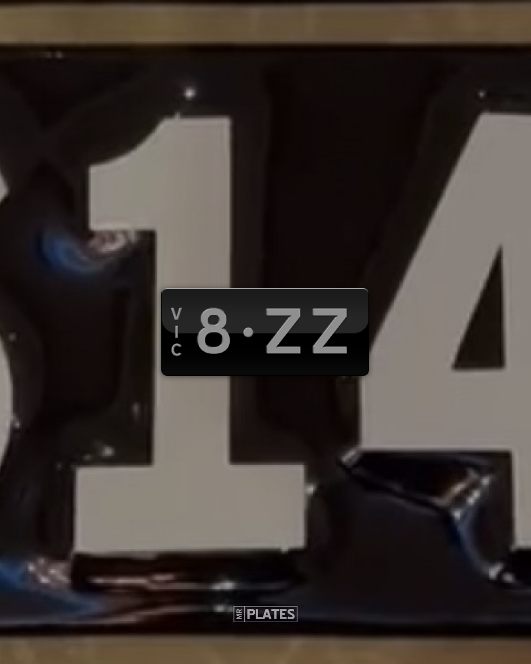 8·ZZ (Heritage) Number Plates For Sale, VIC MrPlates
