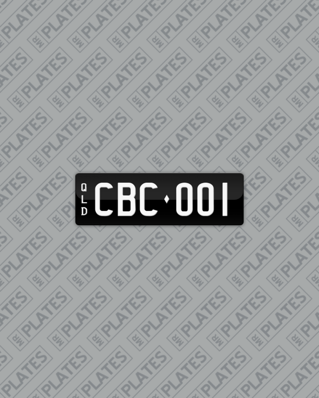 CBC·001 Plates) Number Plates For Sale, QLD MrPlates