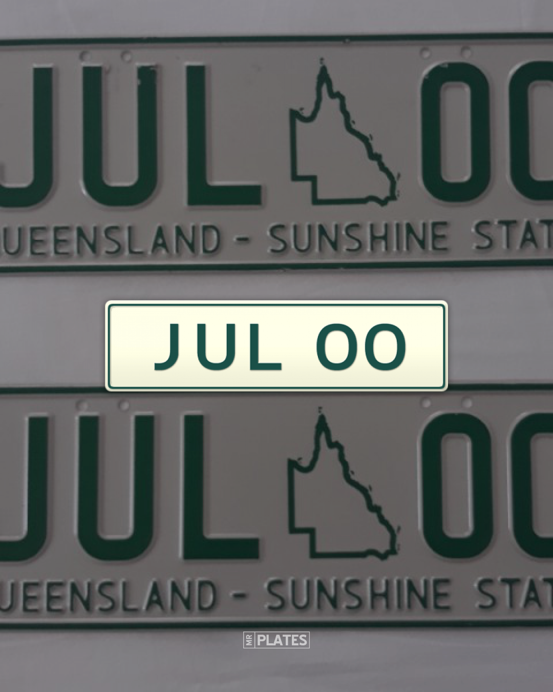 JUL 00 Number Plates For Sale, QLD MrPlates