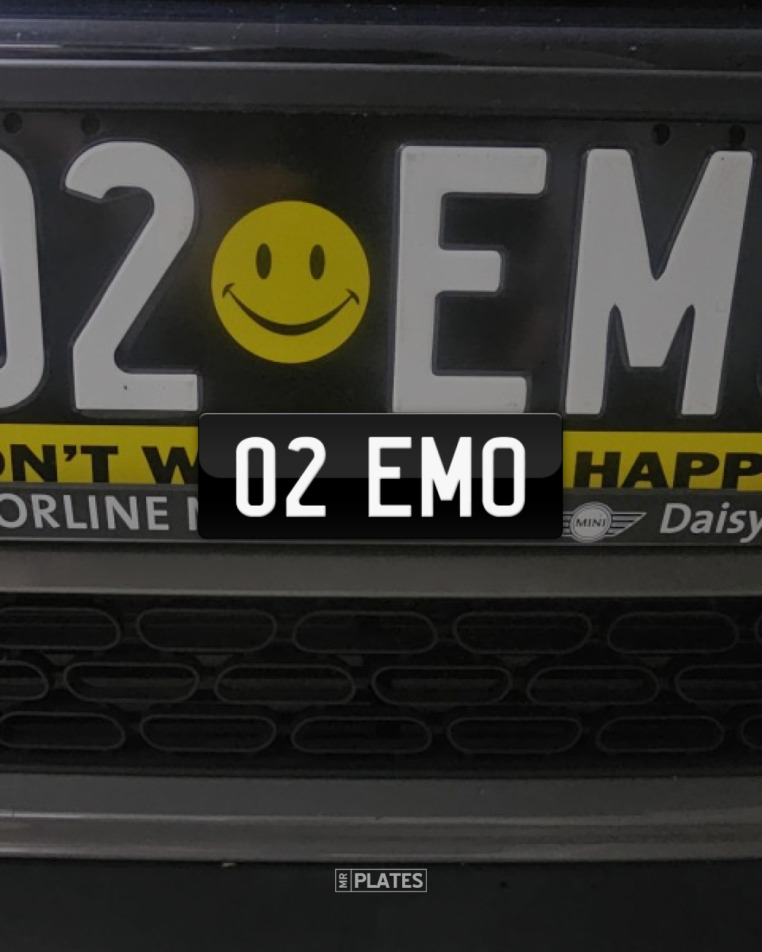 02 EMO (Oh 2 EMO, Dont Worry Be Happy П) Number Plates For Sale, QLD ...