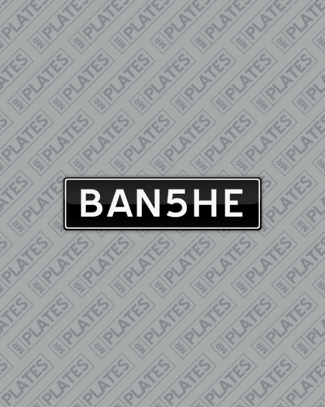 BAN5HE (BANSHEE) Number Plates For Sale, VIC - MrPlates