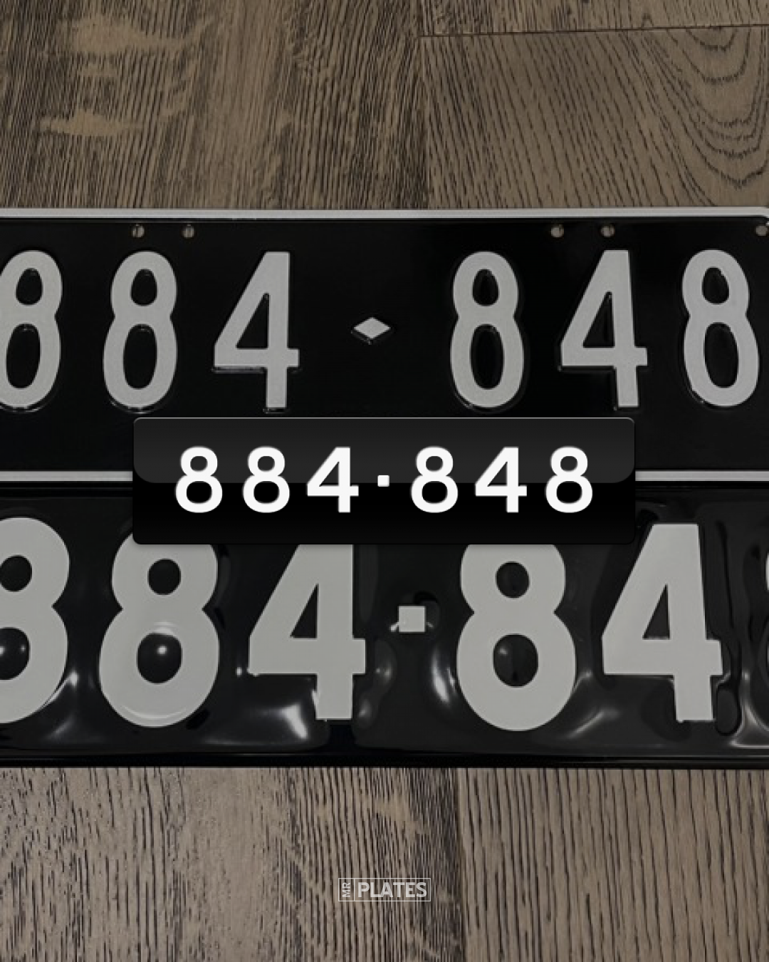 884·848 (Lucky 8s) Number Plates For Sale, VIC MrPlates