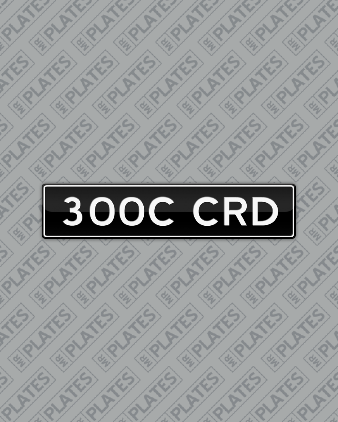 300C CRD (CHRYSLER DIESEL) Number Plates For Sale, WA MrPlates