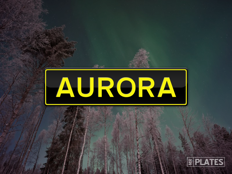 AURORA Number Plates For Sale, NSW - MrPlates